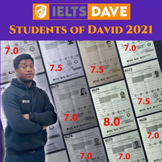 Логотип канала ielts_dave