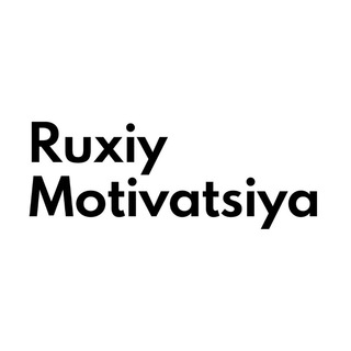 Логотип канала ruxiymotivatsiya