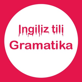 Логотип канала ingiliz_tili_gramatikasi_n1