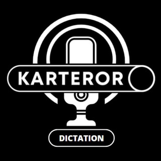 Логотип канала karteror_dictation