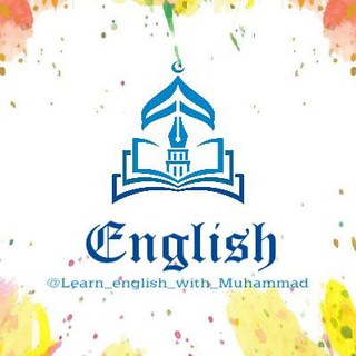 Логотип канала learn_english_with_muhammad