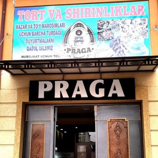 Логотип канала praga_bepul_online_darslar