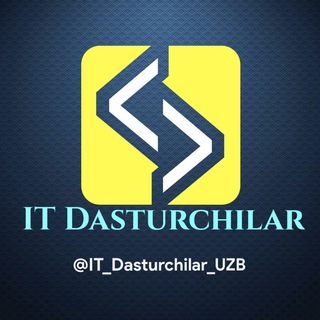 Логотип канала it_dasturchilar_uzb