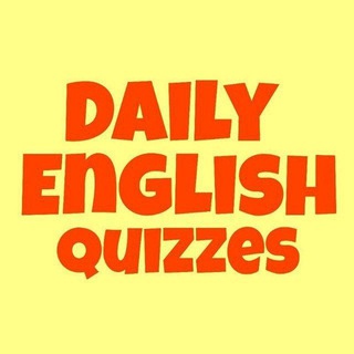 Логотип канала daily_english_quizzes