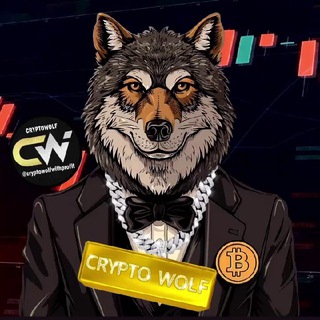 Логотип канала cryptowolfwithprofit