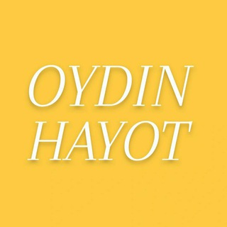 Логотип канала oydin_hayot_tv