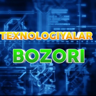 Логотип канала texnalogiyalar_bozor