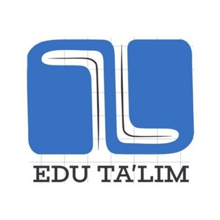 Логотип канала edu_talim_uz