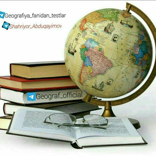 Логотип канала geografiya_fanidan_testlar