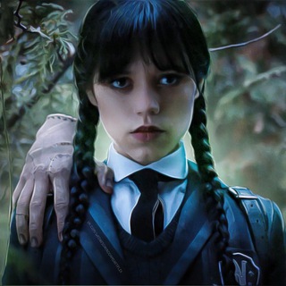 Логотип wednesdayaddams_tg