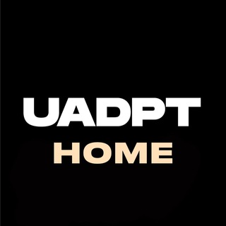 Логотип канала uadpt_home