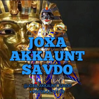 Логотип канала joxa_akkaunt_savdo1