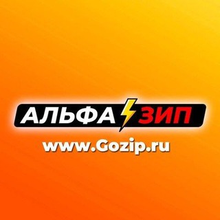 Логотип канала alphazip