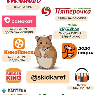 Логотип канала skidkaref