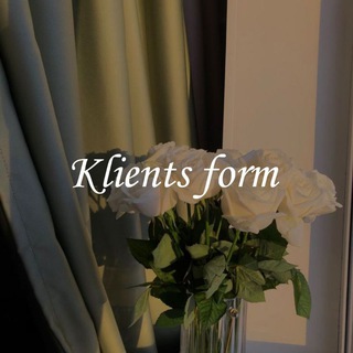 Логотип канала klients_form