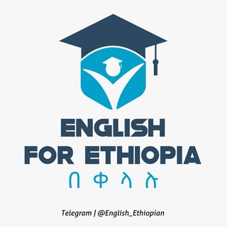 Логотип канала English_Ethiopian