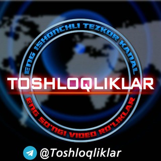 Логотип канала toshloqliklar40