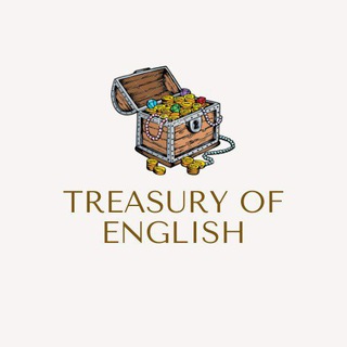 Логотип канала treasury_of_english