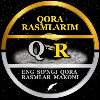 Логотип qora_rasmlarim