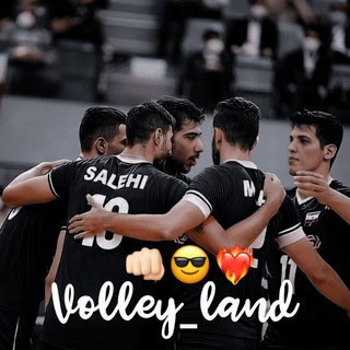 Логотип канала volley_land