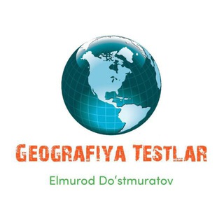 Логотип канала geografiyatest_uz