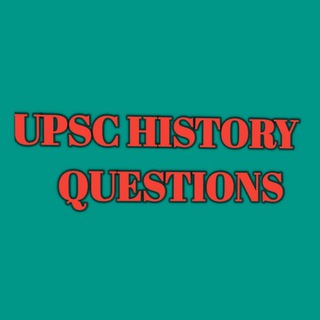 Логотип канала upsc_history_question