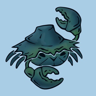 Логотип канала themudcrab