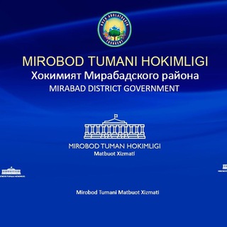 Логотип канала mirobod_tuman_hokimligi