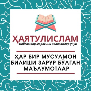 Логотип канала hayatulislam8