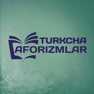 Логотип turkcha_aforizmlar