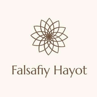 Логотип канала falsafiy_hayot