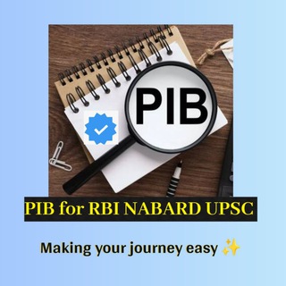 Логотип канала PIB_RBI_NABARD