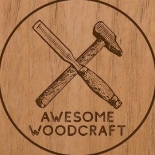 Логотип канала awesomewoodcraft