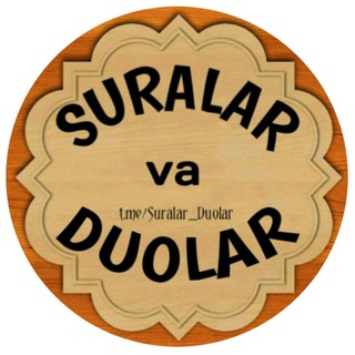 Логотип канала suralar_duolar