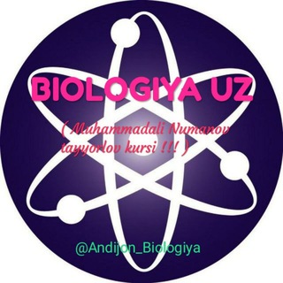 Логотип канала andijon_biologiya