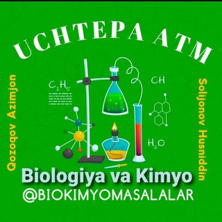 Логотип канала uchtepa_biologiya