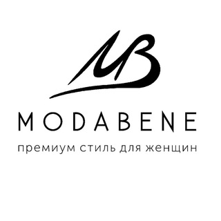 Логотип канала modabene