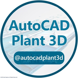 Логотип канала autocadplant3d