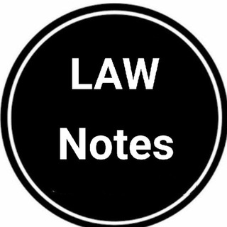 Логотип канала law_notes_llb_notes