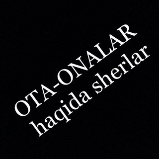 Логотип канала ota_ona_haqida_sherlarr