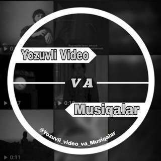 Логотип канала Yozuvli_video_musiqalar