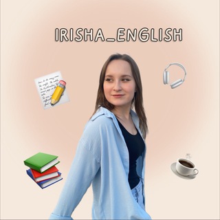 Логотип канала irisha_english