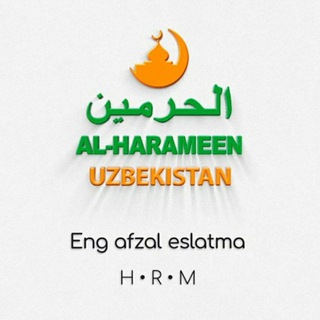 Логотип канала al_harameen_uzb