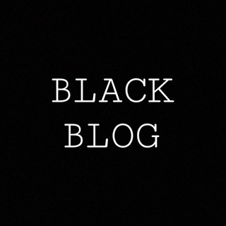 Логотип канала blackblog