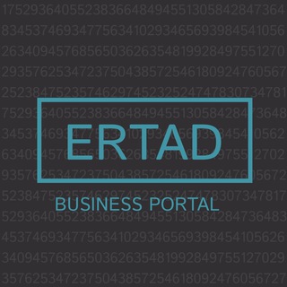 Логотип канала ertad_business