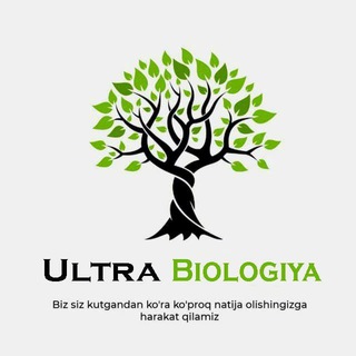 Логотип канала ultrabiologiya