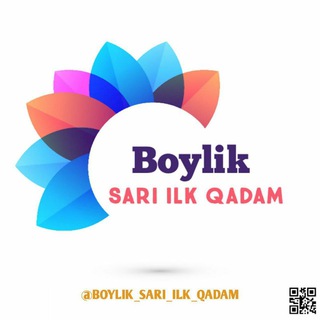 Логотип канала boylik_sari_ilk_qadam