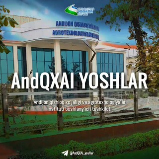 Логотип канала andqxai_yoshlar