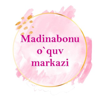 Логотип канала madinabonu_oquv_markazi