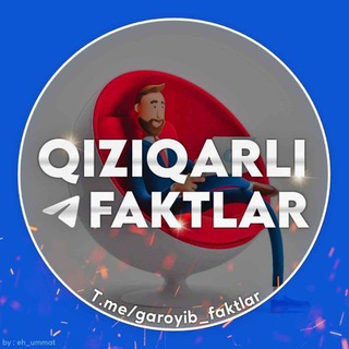 Логотип канала garoyib_faktlar